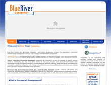 Tablet Screenshot of blueriver-systems.com